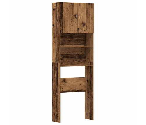 Veļasmašīnas Plaukts, Ozola, 64X24X190 Cm, Inženierijas Koks Vidaxl