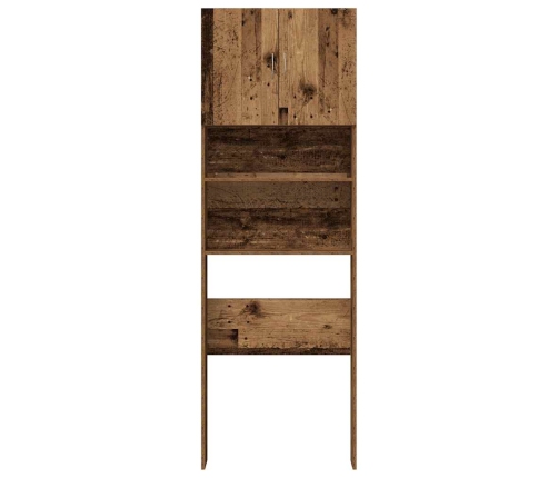 Veļasmašīnas Plaukts, Ozola, 64X24X190 Cm, Inženierijas Koks Vidaxl