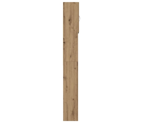 Veļasmašīnas Plaukts, Ozola, 64X24X190 Cm, Inženierijas Koks Vidaxl