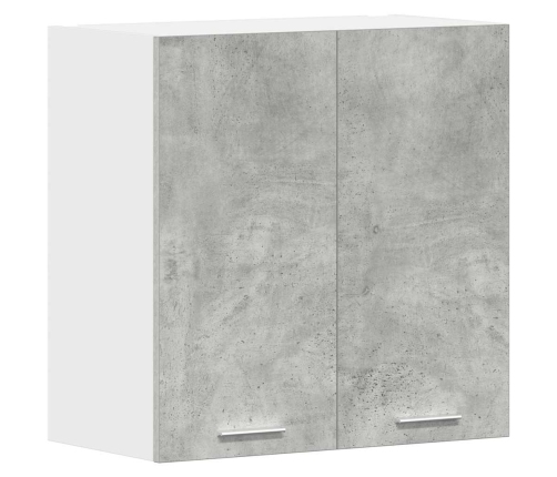 Virtuves Sienas Skapis Betons Pelēks 60X31X60 Cm Vidaxl