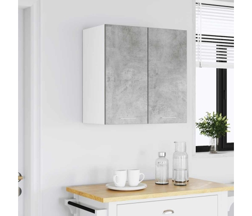 Virtuves Sienas Skapis Betons Pelēks 60X31X60 Cm Vidaxl