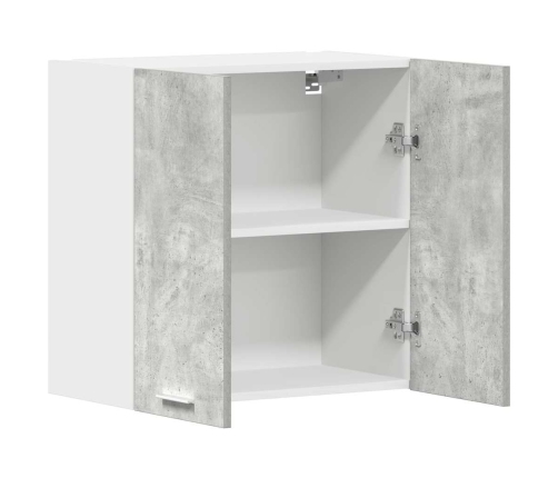 Virtuves Sienas Skapis Betons Pelēks 60X31X60 Cm Vidaxl