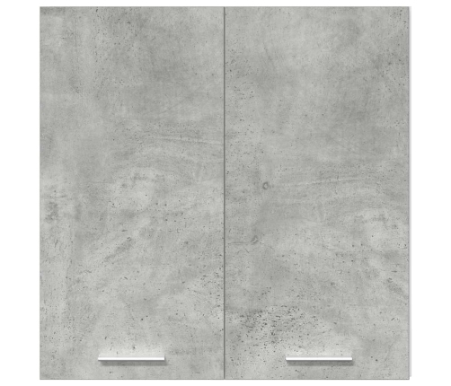 Virtuves Sienas Skapis Betons Pelēks 60X31X60 Cm Vidaxl