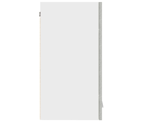 Virtuves Sienas Skapis Betons Pelēks 60X31X60 Cm Vidaxl