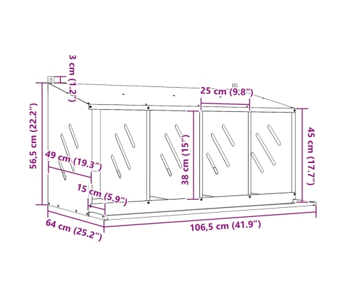 Vistu Ligzdošanas Kaste Ar 4Nodalījumiem Cinkota Sudraba Metāla Vidaxl