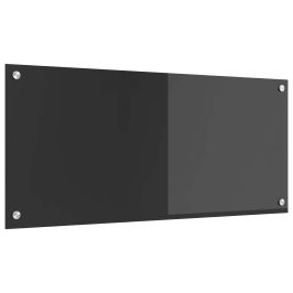 Virtuves Aizsargstikls Tumši Pelēks 90X40X0,6 Cm Temperēts Stikls Vidaxl