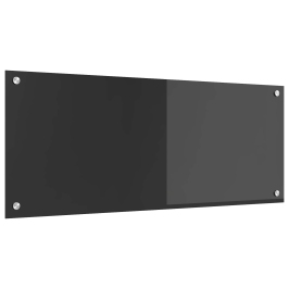 Virtuves Aizsargstikls Tumši Pelēks 100X40X0,6 Cm Rūdīts Stikls Vidaxl