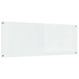 Virtuves Backsplash Caurspīdīgs 110X40X0.6 Cm Rūdīts Stikls Vidaxl