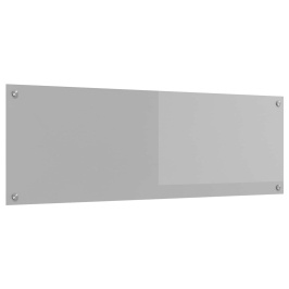 Virtuves Sienas Apgaismojums, Gaiši Pelēks, 120X40X0,6 Cm, Temperēts Stikls Vidaxl