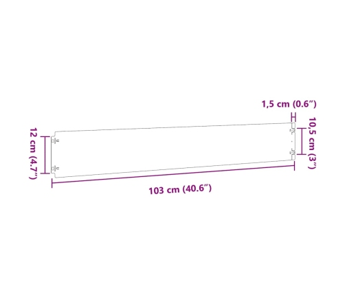 Zālāju Apmales 30 Gab 15X103 Cm Nerūsējošais Tērauds Vidaxl