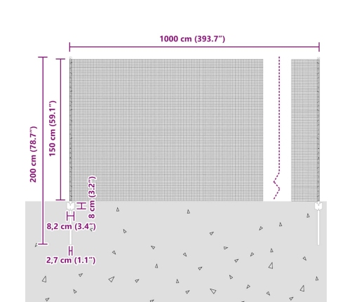 Žogs Ar Stabiem Zaļa 1.5 X 10 Cm Tērauds Vidaxl
