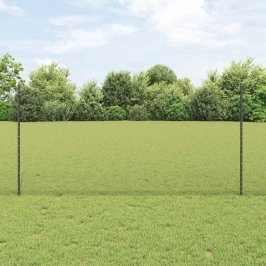 Vidaxl 22 Gab. U-Kanāla Stabi Pelēki 120 Cm Tērauds,  Sešstūra Žogs Pelēks 1.2X100 M Tērauds Vidaxl