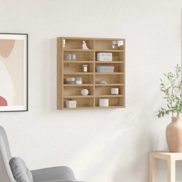 Vitrīna Skapis Artisan Ozols 60X8,5X58 Cm Inženierijas Koks Vidaxl