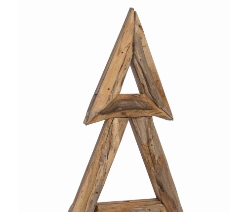 Ziemassvētku Eglīte Ar Statīvu Brūna 150 Cm Masīvs Tīkkoks Vidaxl