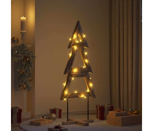 Ziemassvētku Eglīte Ar Statīvu Brūna 150 Cm Masīvs Tīkkoks Vidaxl