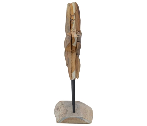 Ziemassvētku Zvaigzne Brūna 30 X 5 X 45 Cm Ciets Tekša Koks Vidaxl