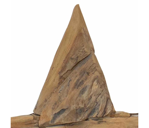 Ziemassvētku Zvaigzne Brūna 45 X 5 X 60 Cm Ciets Tekša Koks Vidaxl