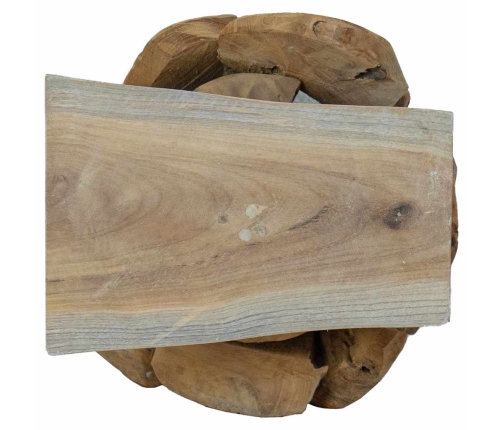 Ziemassvētku Eglīte Ar Statīvu Brūna 60 Cm Masīvs Tīkkoks Vidaxl