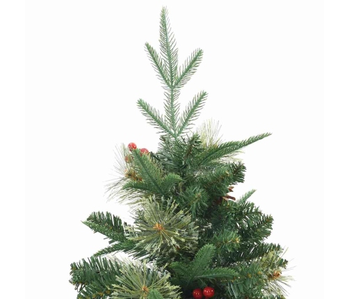 Mākslīgā Saliekamā Ziemassvētku Egle Ar Statīvu Zaļa 120 Cm Vidaxl