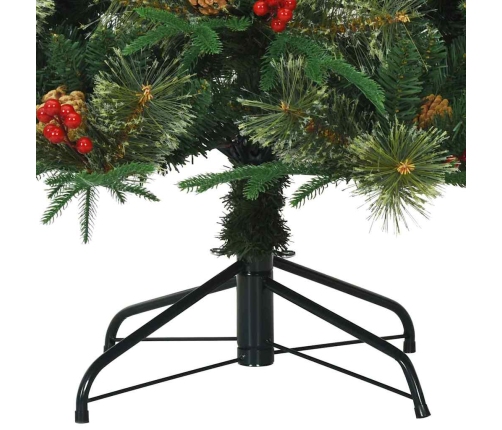Mākslīgā Saliekamā Ziemassvētku Egle Ar Statīvu Zaļa 180 Cm Vidaxl