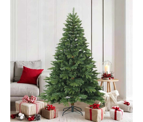 Mākslīgā Saliekamā Ziemassvētku Egle Ar Statīvu Zaļa 180 Cm Vidaxl