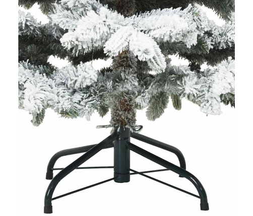 Mūsdienu Mākslīgais Saliekamais Ziemassvētku Koks, Apsnidzis Vidaxl