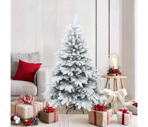 Mūsdienu Mākslīgais Saliekamais Ziemassvētku Koks, Apsnidzis Vidaxl