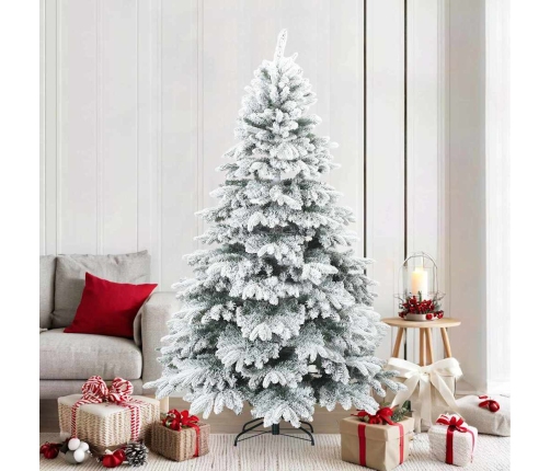 Mūsdienu Mākslīgais Saliekamais Ziemassvētku Koks, Apsnidzis Vidaxl