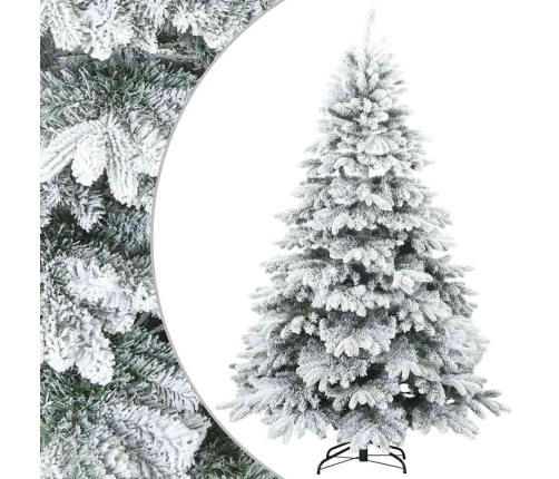 Mūsdienu Mākslīgais Saliekamais Ziemassvētku Koks, Apsnidzis Vidaxl