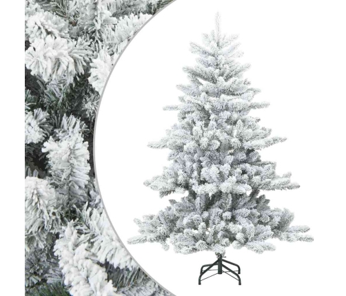 Mūsdienu Mākslīgais Saliekamais Ziemassvētku Koks, Apsnidzis Vidaxl