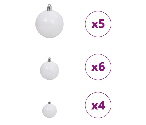 Mākslīgais Led Ziemassvētku Eglīte Su 150 Led Melna 120 Cm Pvc Vidaxl