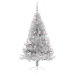 Mākslīgais Led Ziemassvētku Eglīte Sudraba 150 Cm Pet Vidaxl