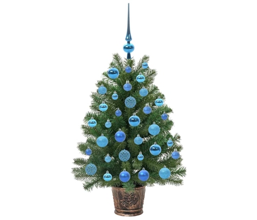 Mākslīgā Ziemassvētku Eglīte Su 150 Led Zaļa 90 Cm Pe Un Pvc Vidaxl