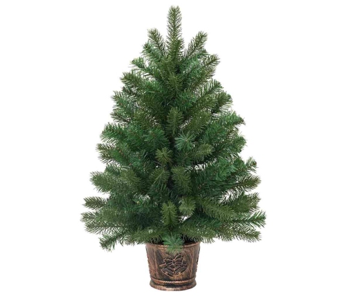 Mākslīgā Ziemassvētku Eglīte Su 150 Led Zaļa 90 Cm Pe Un Pvc Vidaxl