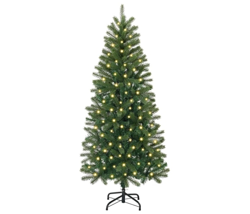 Mākslīgā Ziemassvētku Eglīte Su 150 Led Zaļa 120 Cm Pe Un Pvc Vidaxl