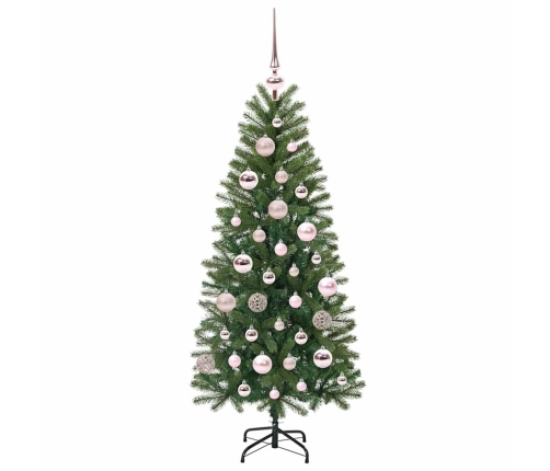 Mākslīgā Ziemassvētku Eglīte Su 150 Led Zaļa 120 Cm Pe Un Pvc Vidaxl