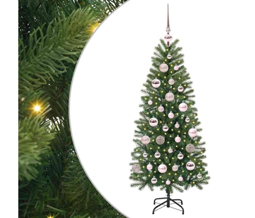 Mākslīgā Ziemassvētku Eglīte Su 150 Led Zaļa 120 Cm Pe Un Pvc Vidaxl