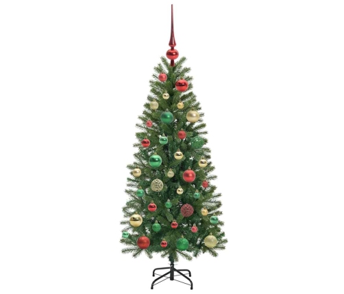 Mākslīgā Ziemassvētku Eglīte Su 150 Led Zaļa 120 Cm Pe Un Pvc Vidaxl