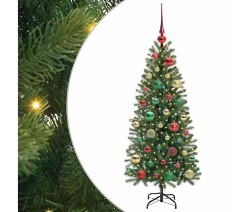 Mākslīgā Ziemassvētku Eglīte Su 150 Led Zaļa 120 Cm Pe Un Pvc Vidaxl