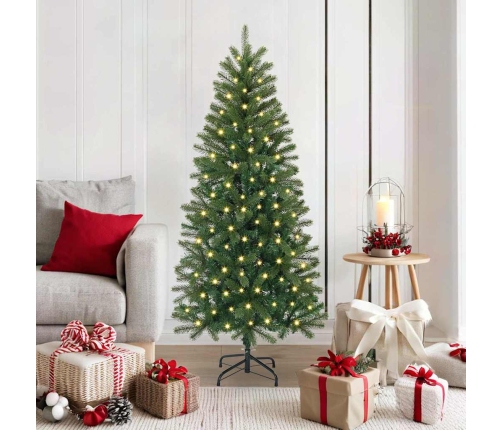 Mākslīgā Ziemassvētku Eglīte Su 150 Led Zaļa 150 Cm Pe Un Pvc Vidaxl