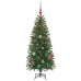 Mākslīgā Ziemassvētku Eglīte Su 150 Led Zaļa 150 Cm Pe Un Pvc Vidaxl