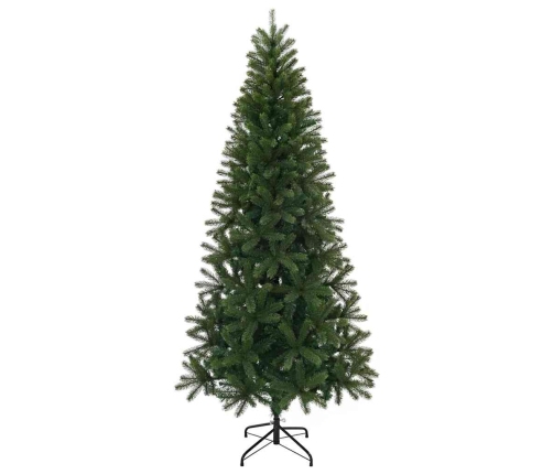Mākslīgā Ziemassvētku Eglīte Su 300 Led Zaļa 210 Cm Pe Un Pvc Vidaxl