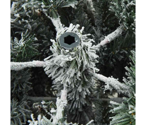 Mākslīgā Saliekamā Ziemassvētku Egle Zaļa 120 Cm Pe Un Pvc Vidaxl