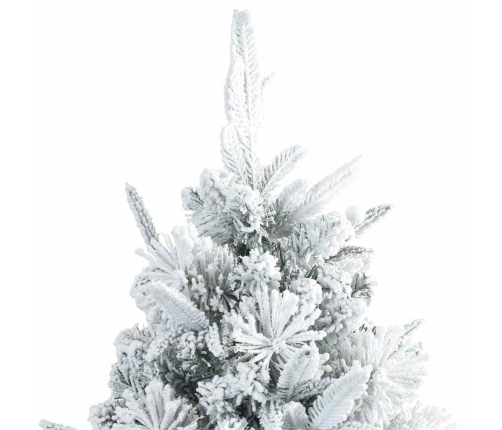 Mākslīgā Saliekamā Ziemassvētku Egle Zaļa 240 Cm Pe Un Pvc Vidaxl