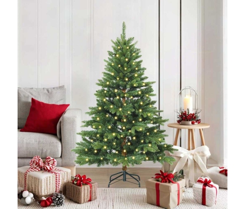 Mākslīgā Ziemassvētku Eglīte Su 150 Led Zaļa 150 Cm Pe Un Pvc Vidaxl