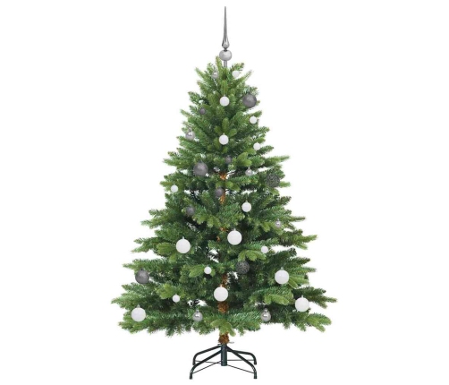 Mākslīgā Ziemassvētku Eglīte Su 150 Led Zaļa 150 Cm Pe Un Pvc Vidaxl