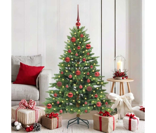 Mākslīgā Ziemassvētku Eglīte Su 150 Led Zaļa 150 Cm Pe Un Pvc Vidaxl