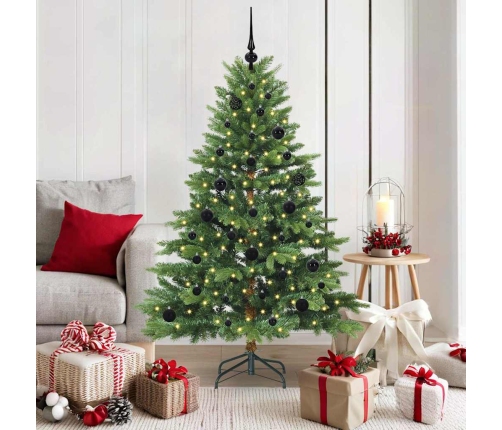 Mākslīgā Ziemassvētku Eglīte Su 150 Led Zaļa 150 Cm Pe Un Pvc Vidaxl