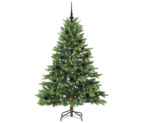 Mākslīgā Ziemassvētku Eglīte Su 150 Led Zaļa 150 Cm Pe Un Pvc Vidaxl