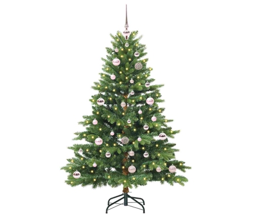 Mākslīgā Ziemassvētku Eglīte Su 150 Led Zaļa 150 Cm Pe Un Pvc Vidaxl